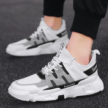 

Breathable Mesh Shoes Retro Sports Shoes Trend Men's Casual Shoes