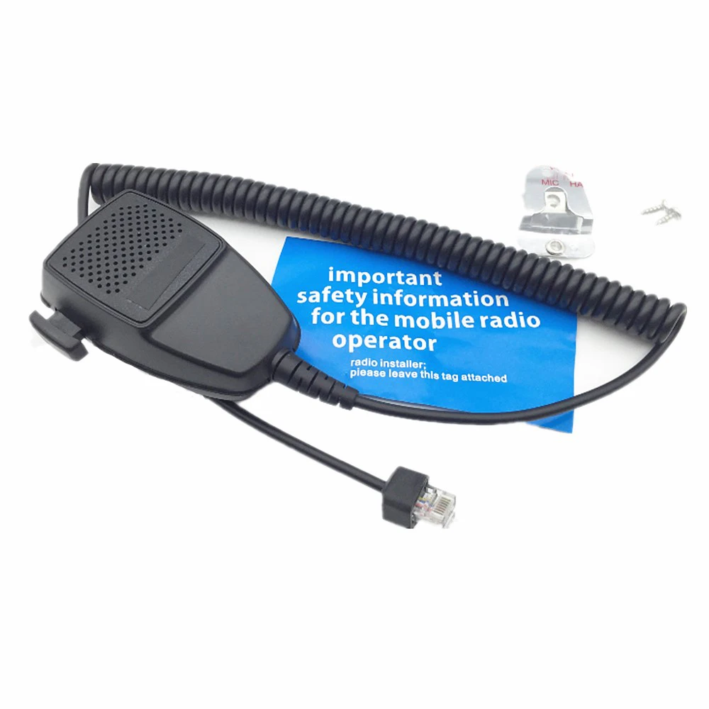 Комплект из 2 предметов 8 Pin Динамик микрофон ручной для Motorola GM340 GM350 GM360 GM3688 GM380 GM600