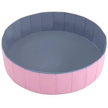 

Infant Shining Ball Pits Foldable Ball Pool Ocean Ball Playpen Toy Washable Folding Fence Kids Birthday Gift-Large
