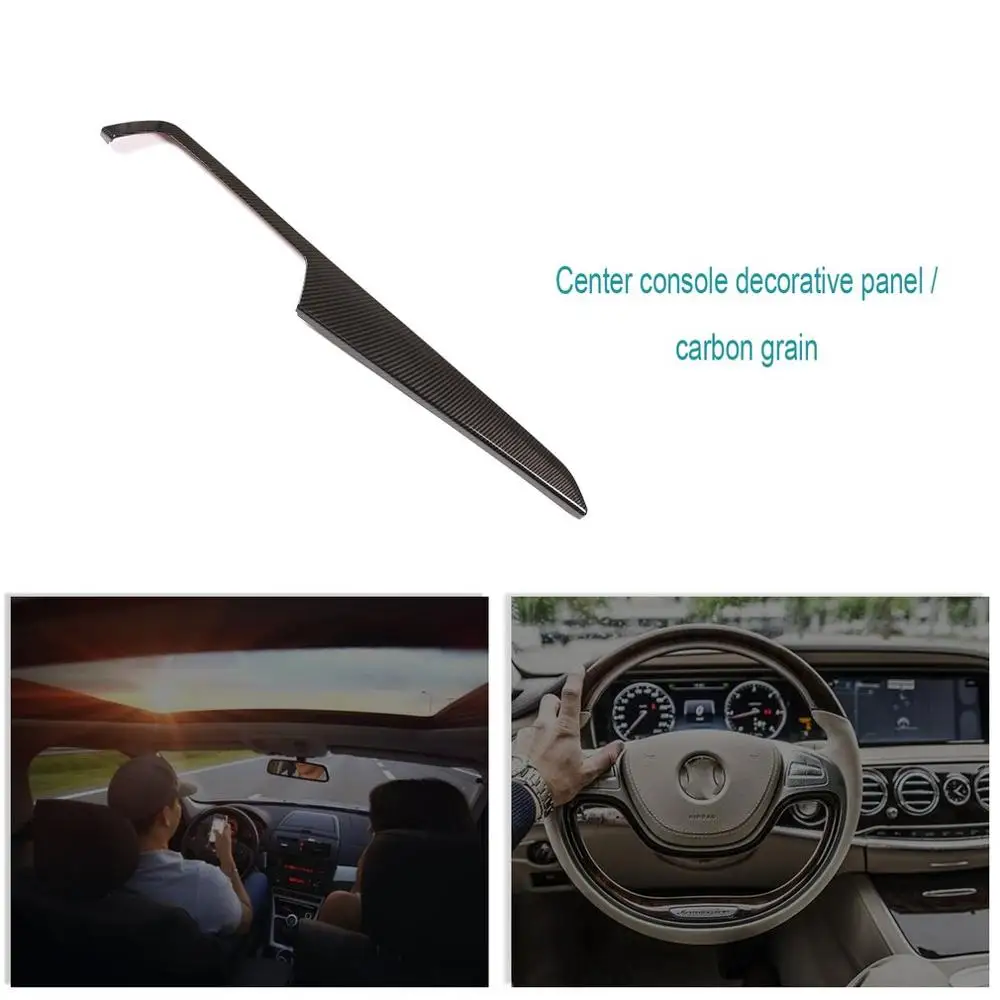Для C Class W204 2010-2013 автомобиля ABS хромированная внутренняя центральная консоль Защитная панель Крышка отделка LHD аксессуары
