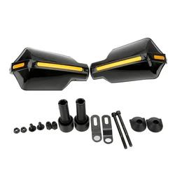 Windproof Motorcycle Handlebar HandGuard Protector Shield (Black)