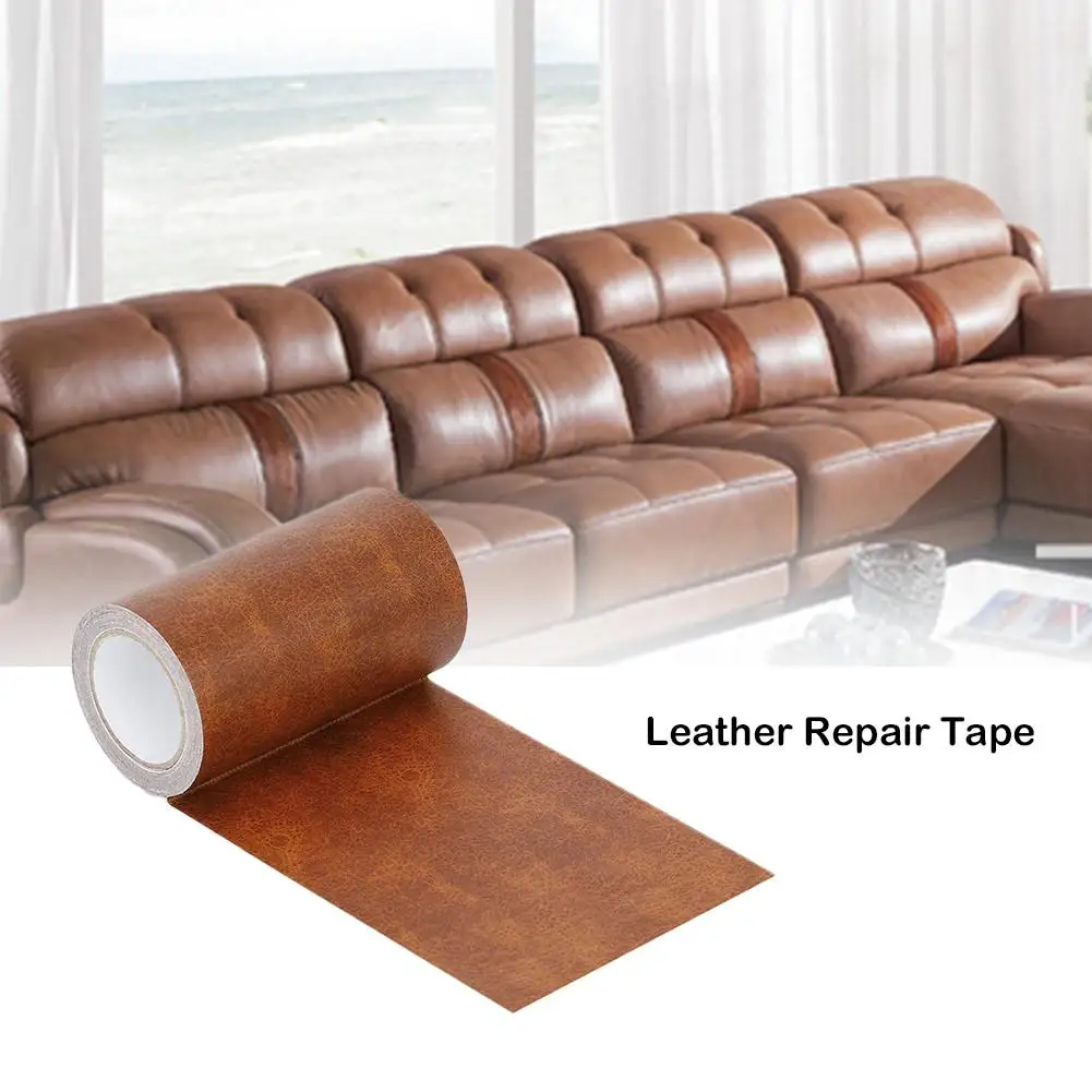 5PCS 46cmx6cm Sofa Repair Leather Self-adhesive Pu For Car Seat Chair Bed Bag Patch Dog Bite Hole Fix Renew Sticker | Дом и сад