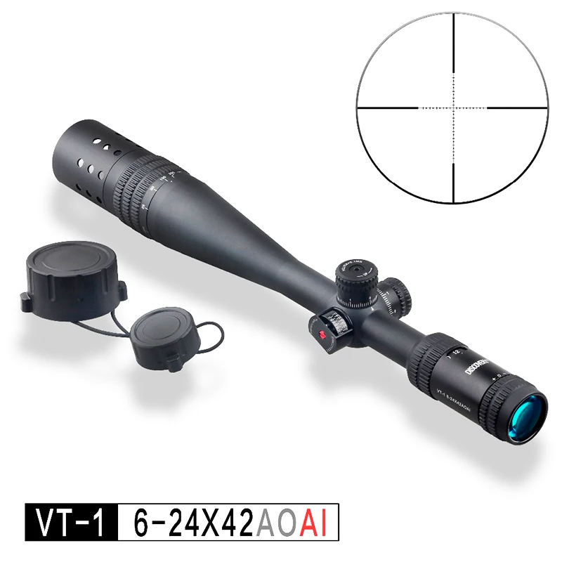 

Top sale Discovery VT-1 6-24X42AOAI Tactical Zooming Airsoft pcp air Gun Hunting Riflescope Hunting Optical Lens
