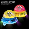 Spray de bebé juguetes para el agua Baño Luz LED para destellear girar con ducha infantil bola Musical Squirting aspersor juguetes de baño ► Foto 3/6