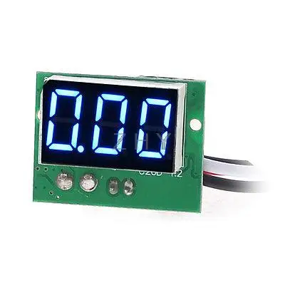 

DC 0-5A LED Digital Panel 4 Wires Terminals Ammeter Meter Display