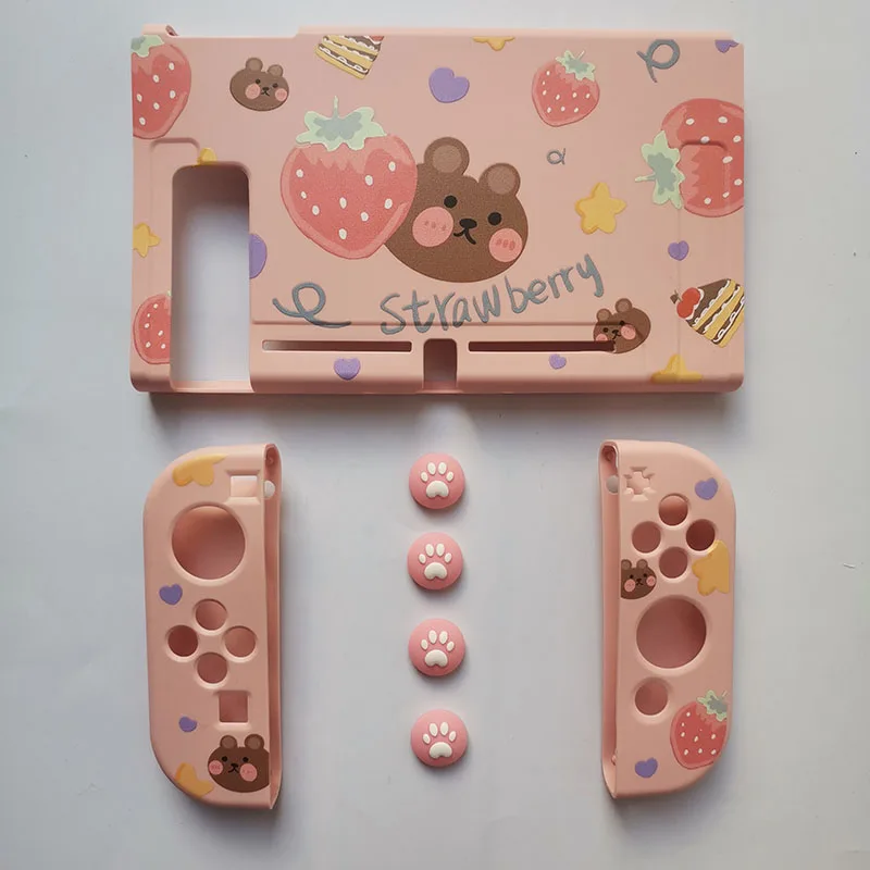 Nintendo Switch ストロベリーケース付き Strawberry Theme Carrying Case Set for Nintendo Switch OLED