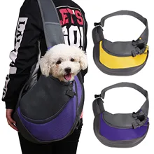 Переносная дышащая Регулируемая Сумка-слинг для домашних животных, сумка на плечо для собак, для кроликов и кошек, мини-свиней, для путешествий на открытом воздухе