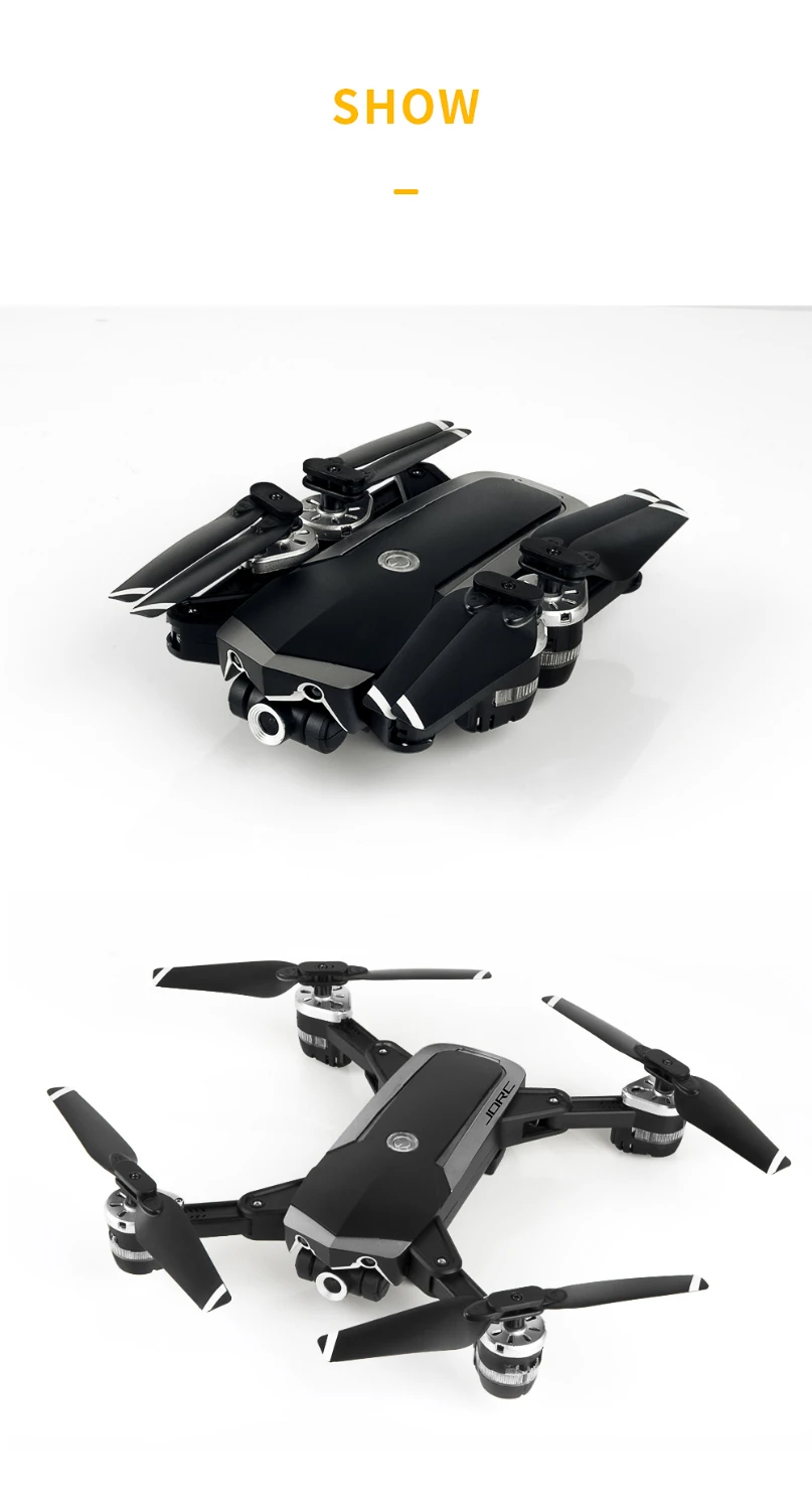 Радиоуправляемый вертолет JDRC JD-20S PRO Дроны с 2,4G WiFi FPV 1080P HD камера Квадрокоптер 18 минут время полета складной Радиоуправляемый мини-Дрон