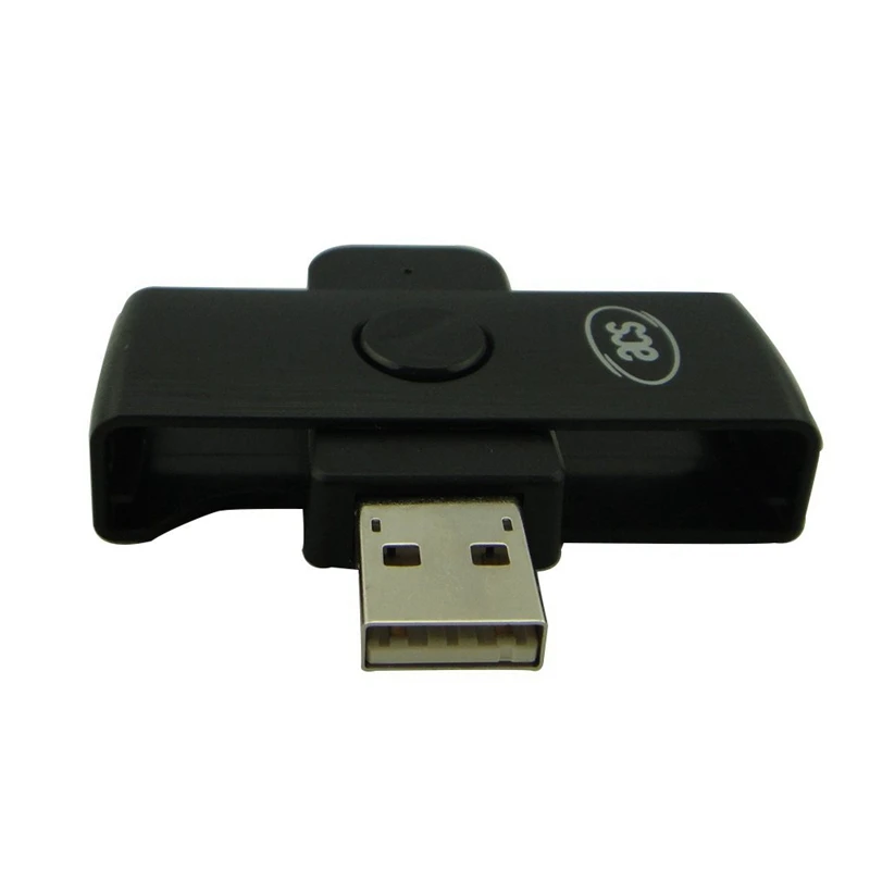 Портативный считыватель смарт карт с разъемом USB функцией считывания и сложения