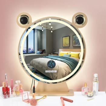 

KingYee mirror for bedroom dressing Dressing table mirror vanity mirror LED makeup mirror 12v movable mirror