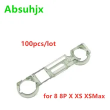 Absuhjx 100pcs Front Camera Holder for iPhone 8 Plus X XR XS Max Proximity Sensor Holder Bracket Ringer Clip