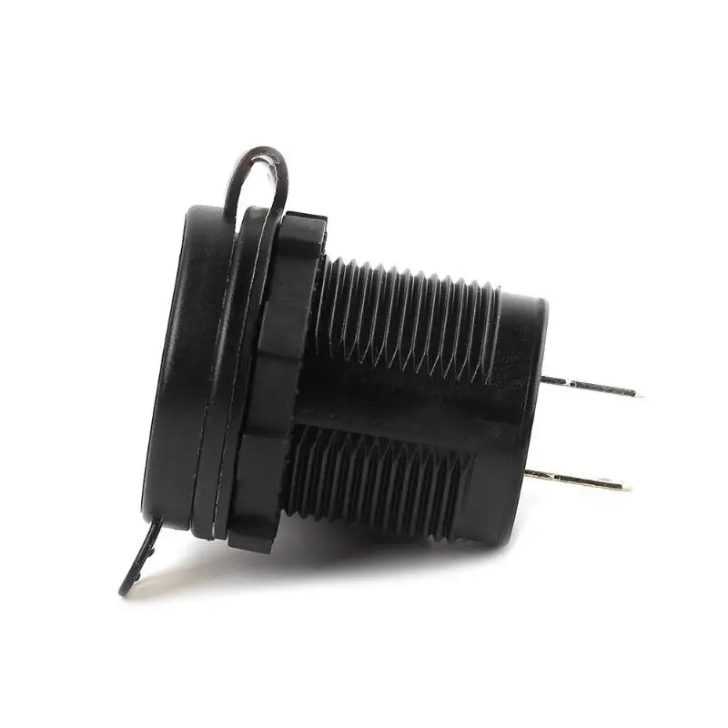 Прочный USB Автомобильное зарядное устройство тонкий дизайн 3A QC 3,0 USB Автомобильное зарядное устройство розетка адаптер для авто мотоцикл Лодка 12 V-24 V