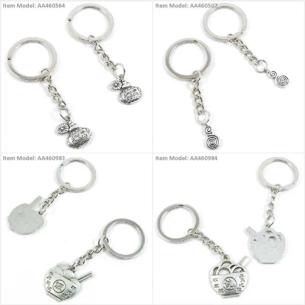 Keychain Keyring Bowl Perfume Bottle Parfum Swirl Drop He Only Wash Not