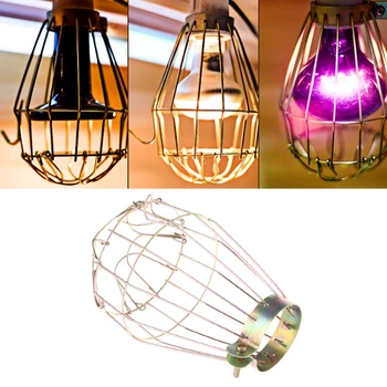 

Industrial Ironing Wire Lamp Security Guards Clamp Light Metal Spare Parts Cage