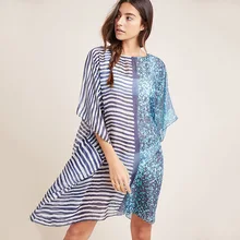 Chiffon Beach Cover up Tunics for Beach Long Kaftan Bikini Cover up Robe de Plage Sarong Chiffon Beach Cover up Tunics for Beach Long Kaftan Bikini Cover up Robe de Plage Sarong