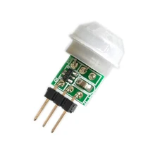 Mini IR Piroelettrico A Infrarossi PIR Sensore di Movimento Umano Modulo del Rivelatore Automatico AM312 Sensore DC da 2.7 a 12V