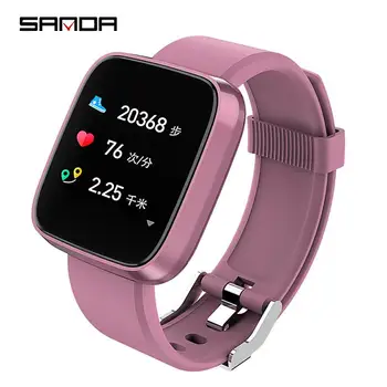 

T8 New Bluetooth Sports Smart Watches for Men Women Full Screen Touch Monitoring Heart Rate Female Fashion Smart Bracelet
