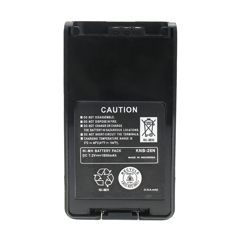KNB-26N 2000mAh Ni-MH Battery For Kenwood TK2140 TK3140 TK2160 TK3160 Walkie