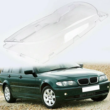 

Front Headlight cover Lamp For BMW E46 3 Series 2001-2006 Transparent 2pcs