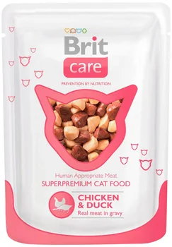 

BRIT BRIT CARE CAT CHICKEN & DUCK for adult cats with chicken and duck 80g