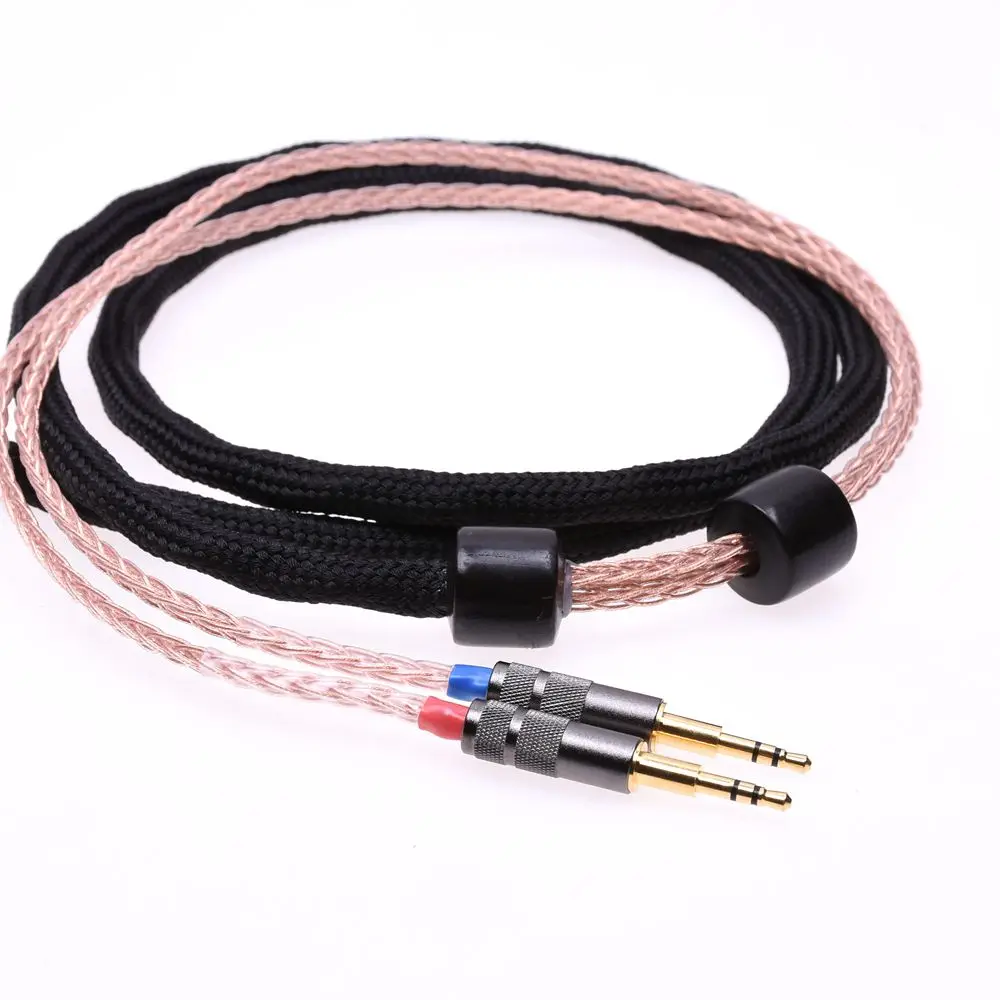 Цвет Черный; Каблук 16 ядер 5N Pcocc кабель 2x2,5 мм для Hifiman HE1000 HE400S He400i HE-X HE560 Oppo PM-1 PM-2 обновление наушников