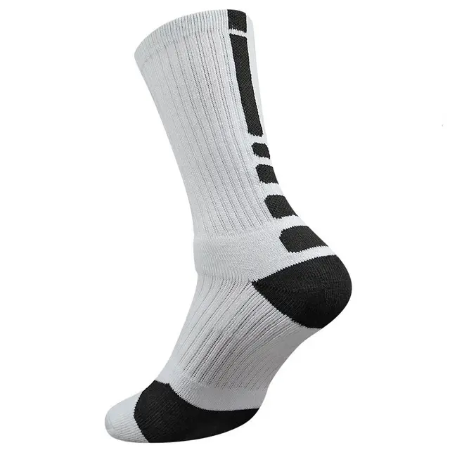 Unisex Professional Outdoor Sport Cycling Socks Basketball Football Soccer Running Trekking Socks Men Women baihei