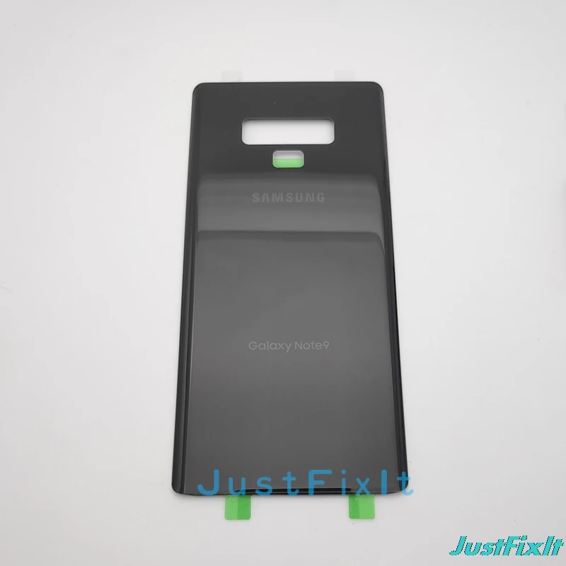Black Оригинальное Полное стекло для Galaxy Note9 Note 9 N9600 SM-N960f Телефон задняя батарея Дверь с инструментами Корпус задняя крышка чехол - Цвет: Black