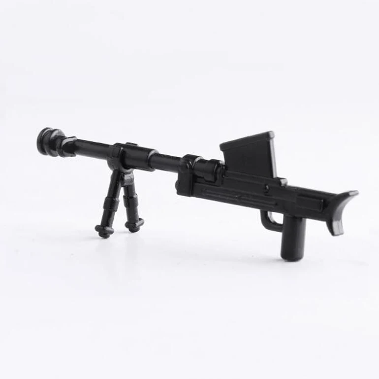 

5 Pcs/lot Military Modern Machine Gun Weapon Bricks Building Blocks Set Soldier Amry Model Toys for Children X383