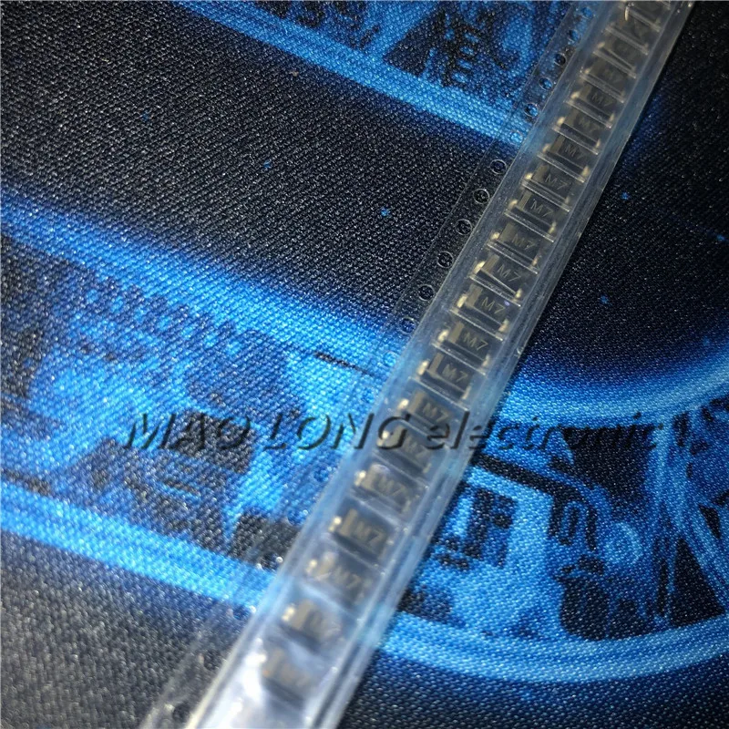 100 шт./лот диод M7 1N4007 SMD 1A 1000 В IN4007 выпрямительный в наличии новый оригинальный |
