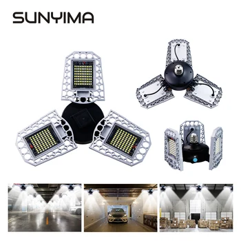 

SUNYIMA 100W Led Light E26 Automatic induction Pendant lights waterproof hanglamp Workshop Ceiling Gas Station Football Field