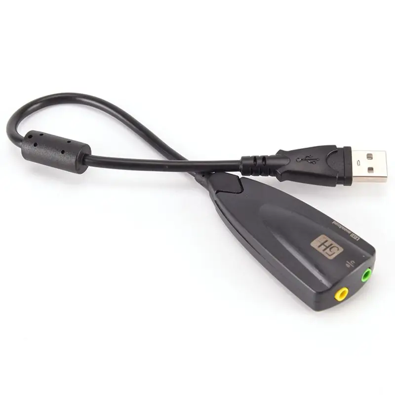 Настольный компьютер ноутбук USB 7,1 с линейной звуковой картой стерео 7,1 каналов компьютерные аксессуары