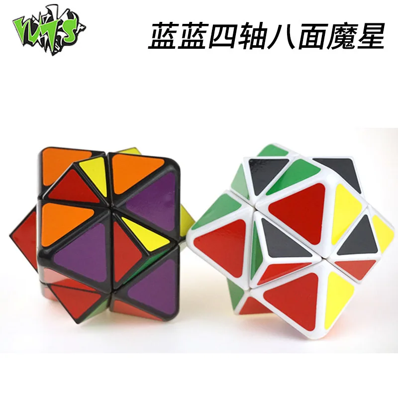 

Rubik's Cube [Four-axis Eight Magic Star Spike] Abnormity Cube LanLan Octahedral Magic Star Rubik's Cube