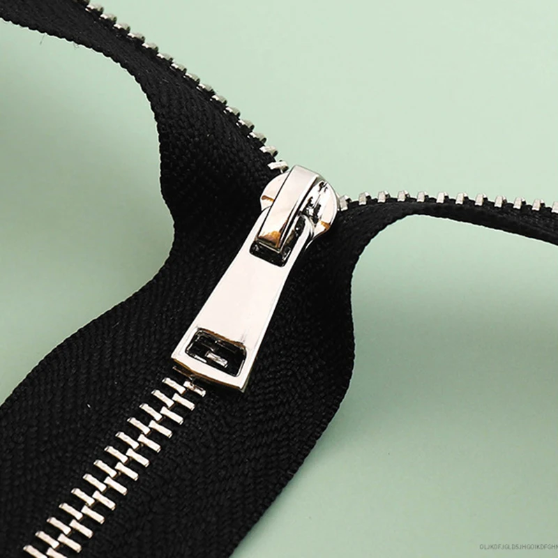 Riri Zipper Continuous Chain Black Tape With Titanium Teeth 