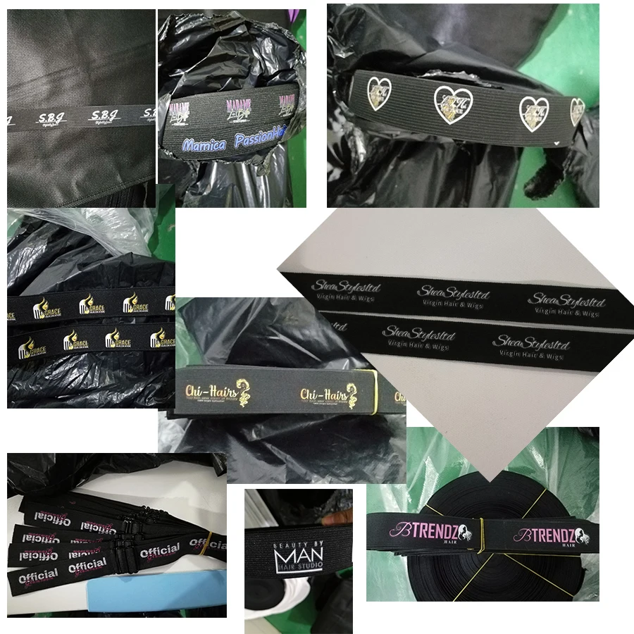 Good Quality 1.5cm/2.0cm/3.5cm/2.5cm/3cm Wig Elastic Band Black Color For Making Wigs and Lace Frontal Closure Wig Accessories
