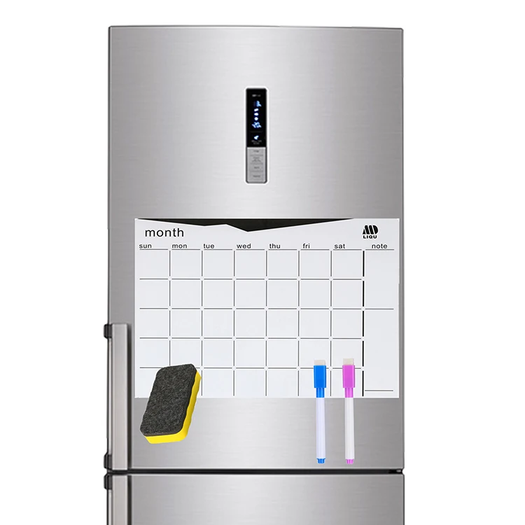 A4 Размер магнит на холодильник сухой календарь для детского холодильника белая доска календарь планировщик на холодильник ежемесячный сувенир доска календарь