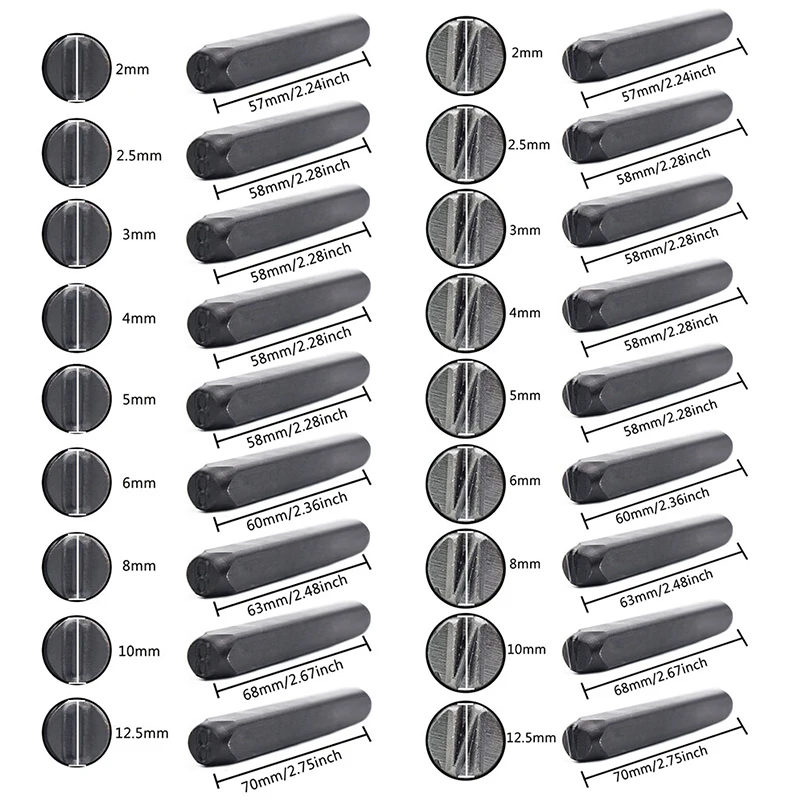 Клеймо-Пробивной инструмент стальная формочка буквенно-цифровой штамповочный штамп инструмент Сделай Сам кожевенное ремесло штамп для штамповки инструмент