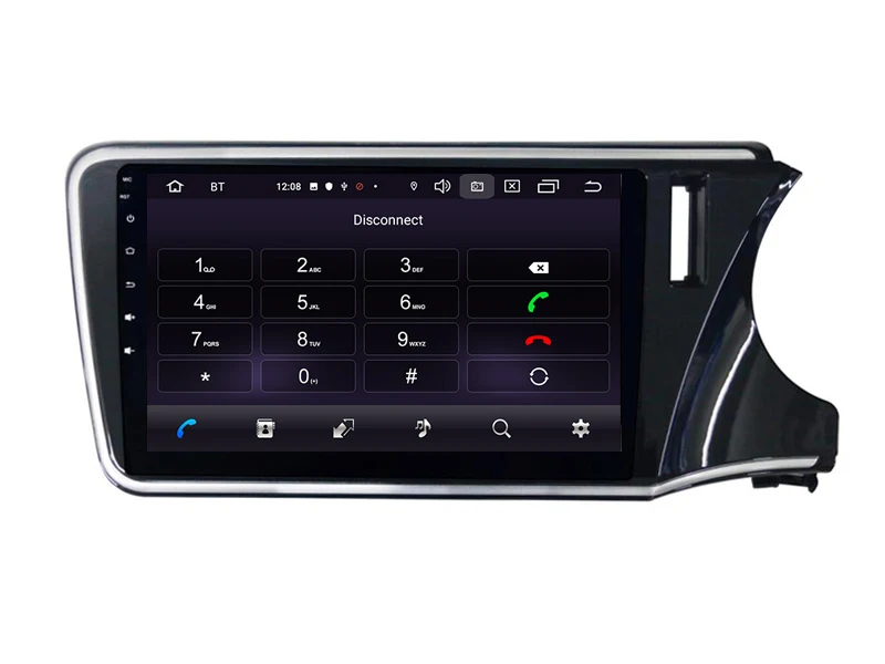 Новое поступление 10," Android 10,0 Автомобильный gps для HONDA City RHD автомобильный Радио автомобильный мультимедийный 1080P магнитофон bluetooth навигация