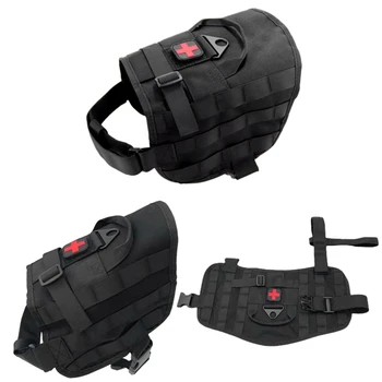 

Hunting Dog Vest Service Dog Combat Dog Harness Clothes Vest Harness Dog Molle Vest K9 Service Vest Adjustable Dog Harness