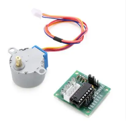 NOVFIX 5 шт./компл. ULN2003 28BYJ-48 5V сокращения шагового двигателя редукторный шаговый двигатель 4 драйвер для шагового двигателя