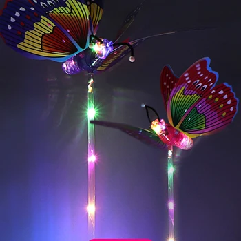 

Color Flash Butterfly Electric Children's Toys Flash Stick Kids LED Toy Party Concert Supplies Home Party Club Colorful Butterfl