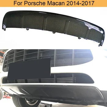 

Car Front Bumper Lip Spoiler For Porsche Macan Standard 2014 - 2017 Front Bumper Lip Guard Spoiler Splitters Carbon Fiber