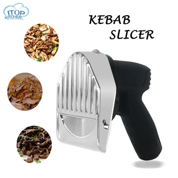

Electric Shawarma Doner Kebab Knife Practical Blade Protector High Speed Sharp Adjustive Device Kitchen Blade Tool