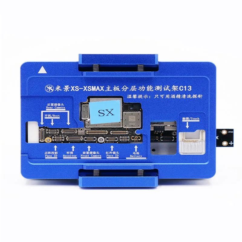 Mijing c13 Mijing C11 C13 для iPhone X XS XSMAX материнская плата функция тестирование основной платы слойное приспособление для наладки не требуется сварки - Цвет: Mijing c13