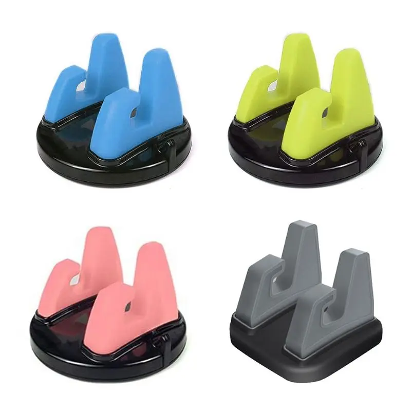 

Silicone Car Mobile Phone Holder 360 Degree Rotation Cars Navigation Bracket