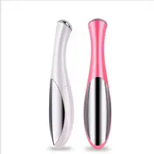 Мини электровибрация для глаз и лица Массажер анти-старения, морщин Темный кольцевая ручка для удаления омолаживающий уход Портативный ручка