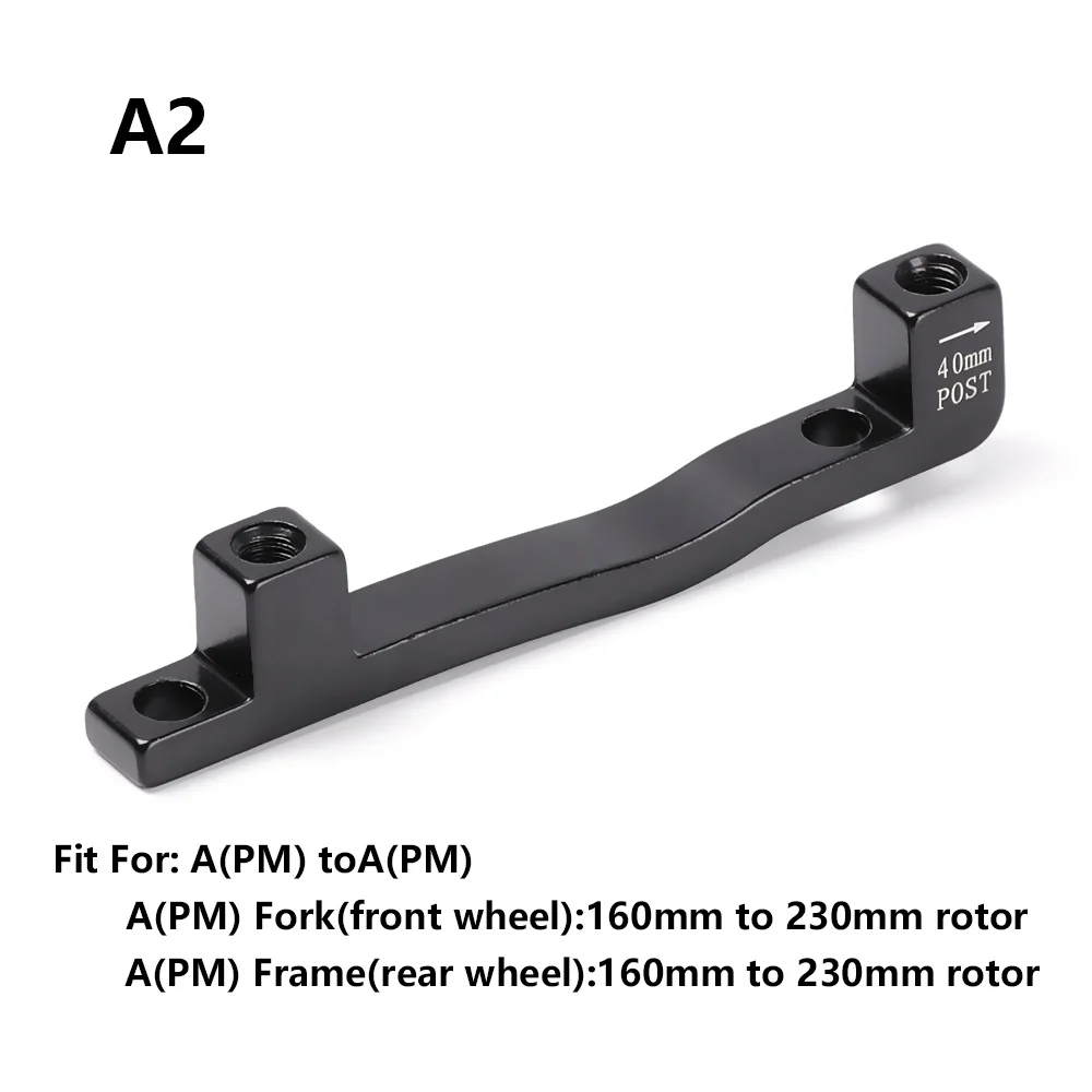 Details about   Aluminium Bike Disc Brake Mount Adapter for 140 160 180 203 Front/Rear PM to IS 