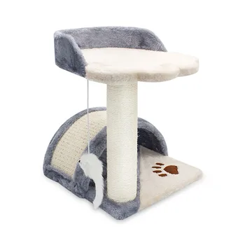 

Cat climbing frame grabbing cat tree nest one cat grab column climbing frame small cat jumping platform with nest