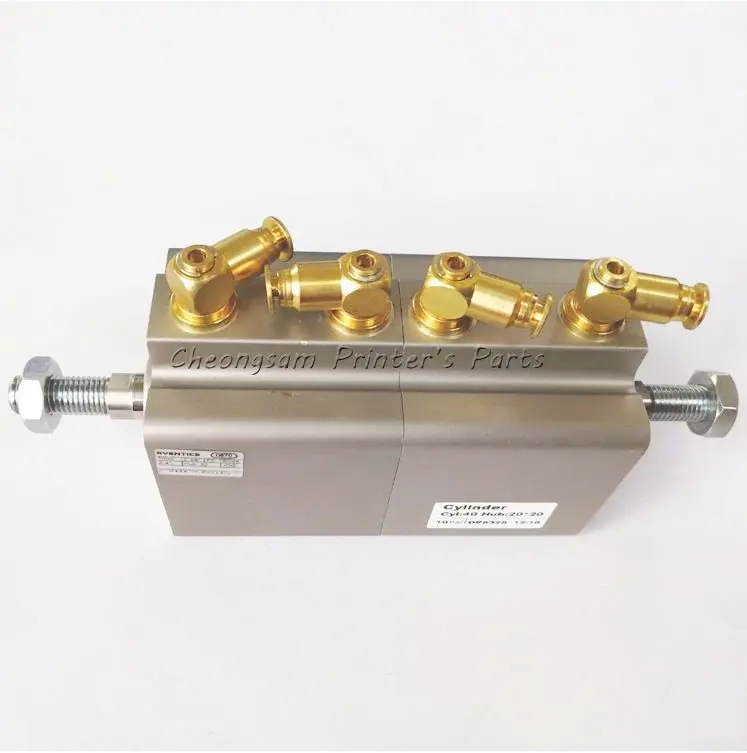 L2.334.001 CD74 XL75 пневматический цилиндр D40 H20 для печатная машина Heidelberg запасные Запчасти