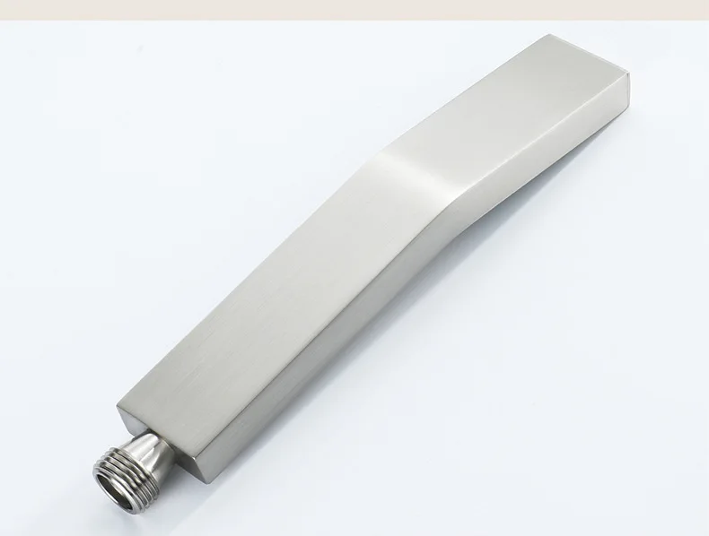 Hideep Bathroom Accessories Copper Brushed Square Bending Handheld Sprinkler Shower Head Manufacturers Direct Selling HIHSPJ139