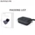 Sunnylife Portable Insta360 GO 2 Carrying Case Camera Mini Storage Bag For Insta360 GO 2 Action Camera Accessories